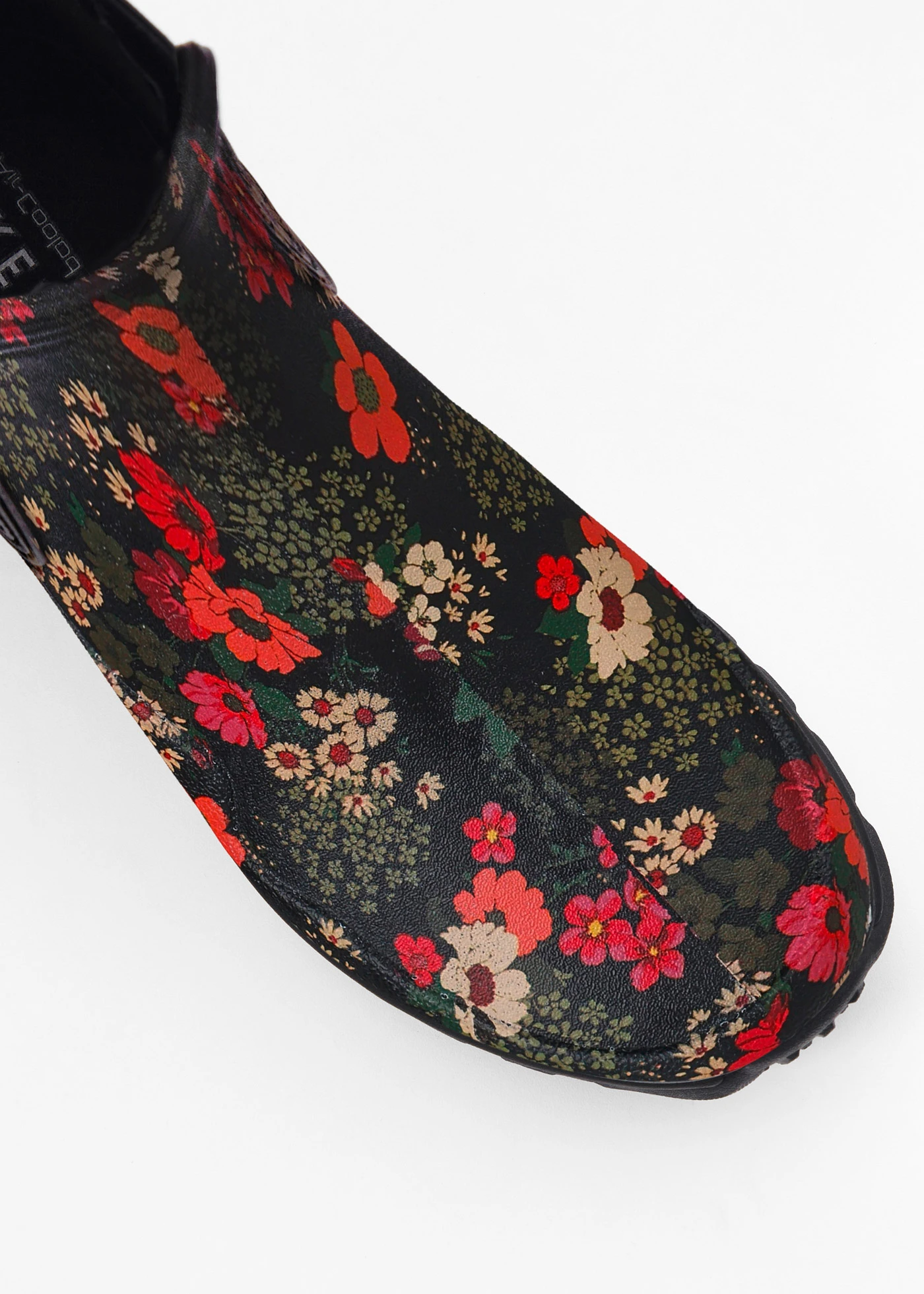 Regenlaarzen van Skechers • zwart gebloemd • bonprix online shop