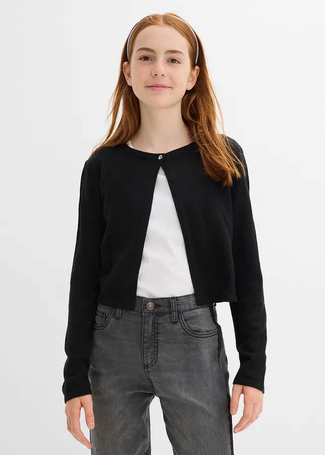Boléro en maille • noir • product-page.page-title-suffix