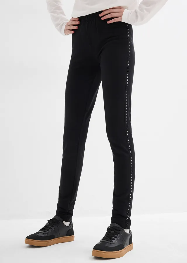 Thermo legging, Kleur: zwart