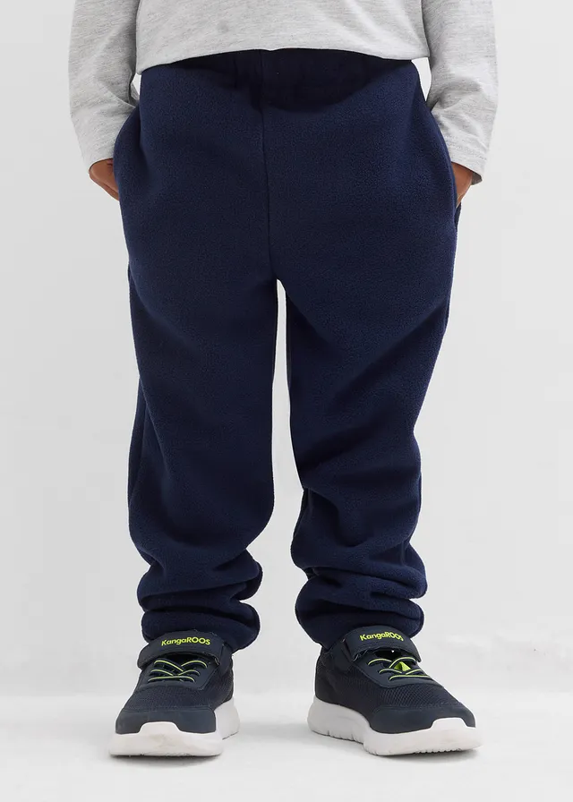 Warme thermobroek van fleece, Kleur: donkerblauw