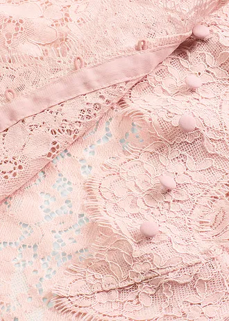 Csipke mellény • vintage rózsaszín • bonprix áruház