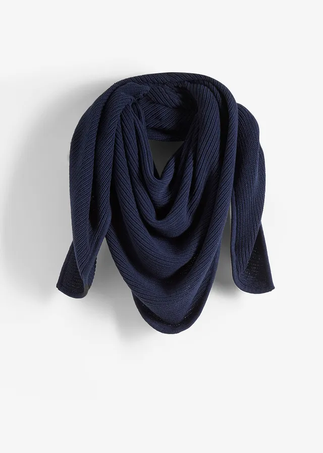 Driehoekig sjaaltje, Kleur: donkerblauw
