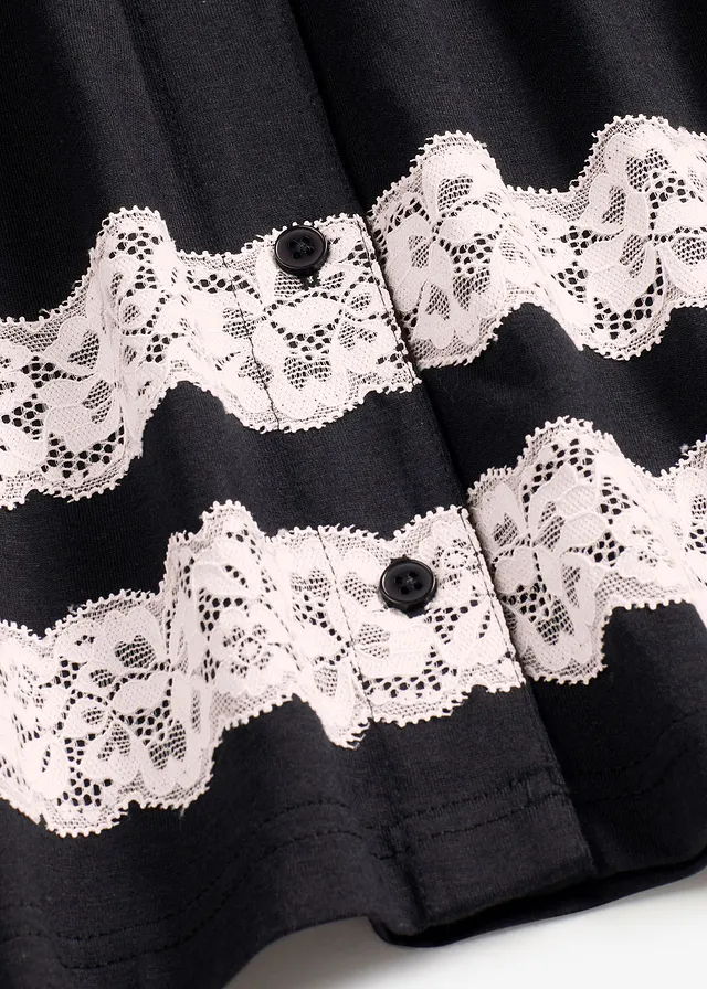 Pyjama van een softe viscose-mix • zwart/wolwit • product-page.page-title-suffix