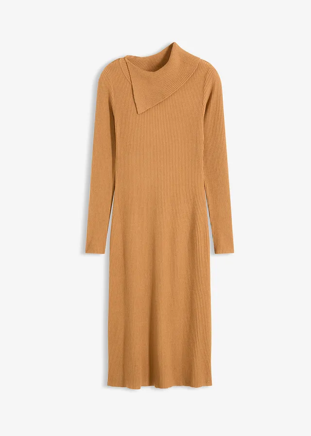 Rochie tricotată din material moale cu viscoză