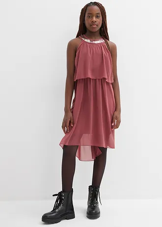 Meisjes feestelijke jurk • donkerroze • bonprix online shop