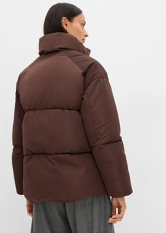 Wijde jas, Kleur: donkerbruin