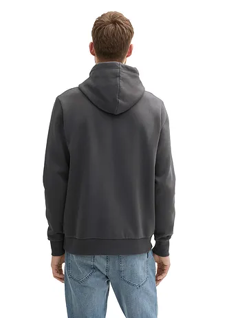 Hoodie van Tom Tailor, Kleur: grijs
