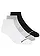 Lot de 3 paires de chaussettes courtes Skechers, Couleur: noir + blanc + gris chiné