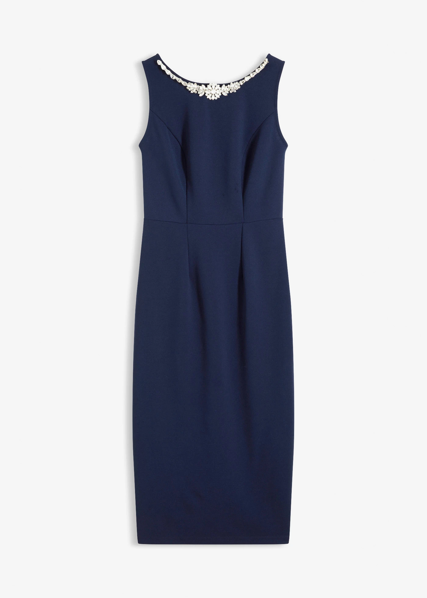 Rochie de cocktail cu ștrasuri • bleumarin • magazin bonprix