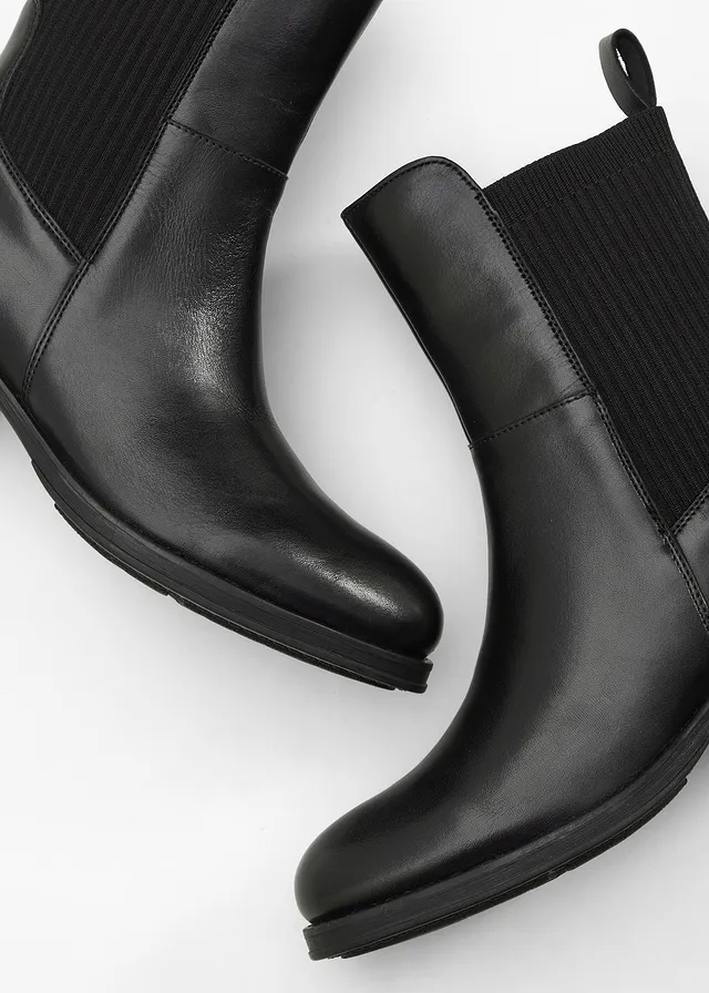 Boots en cuir • noir • product-page.page-title-suffix