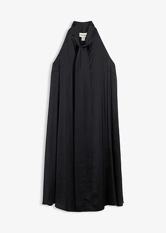 Robe courte en satin de viscose mélangée