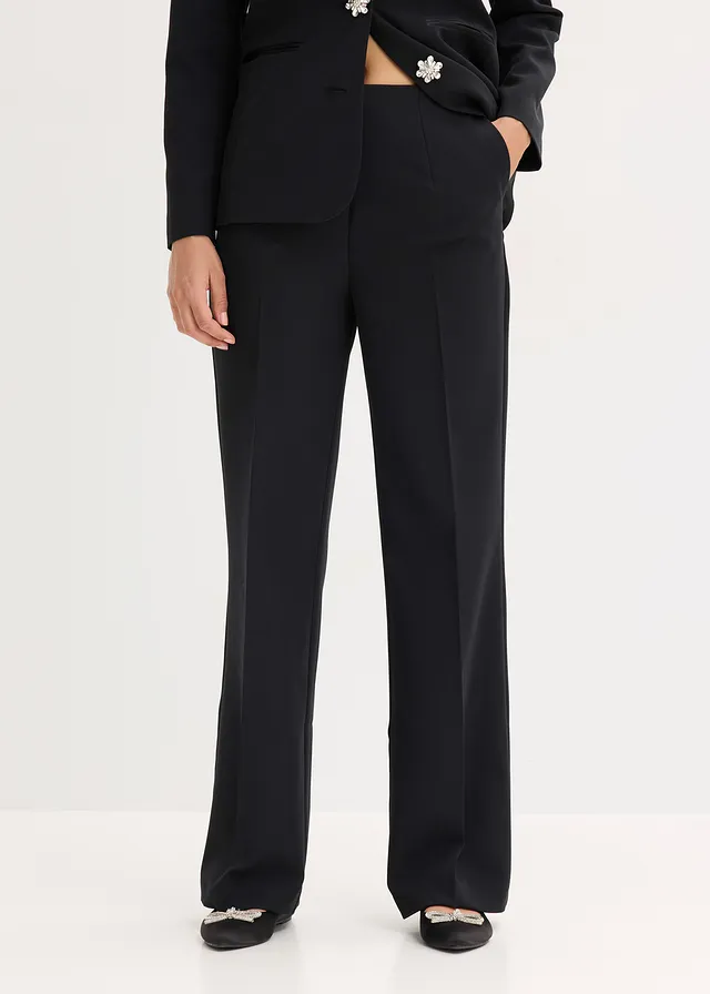 Marlene Dietrich broek, Kleur: zwart
