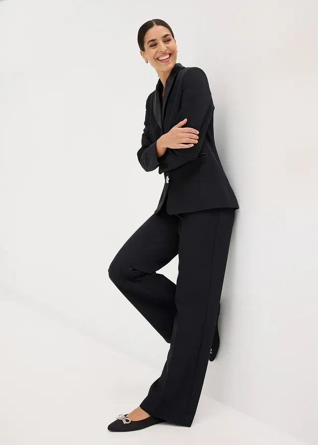 Pantalon large à pinces • noir • product-page.page-title-suffix