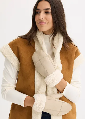 Wanten, Kleur: beige