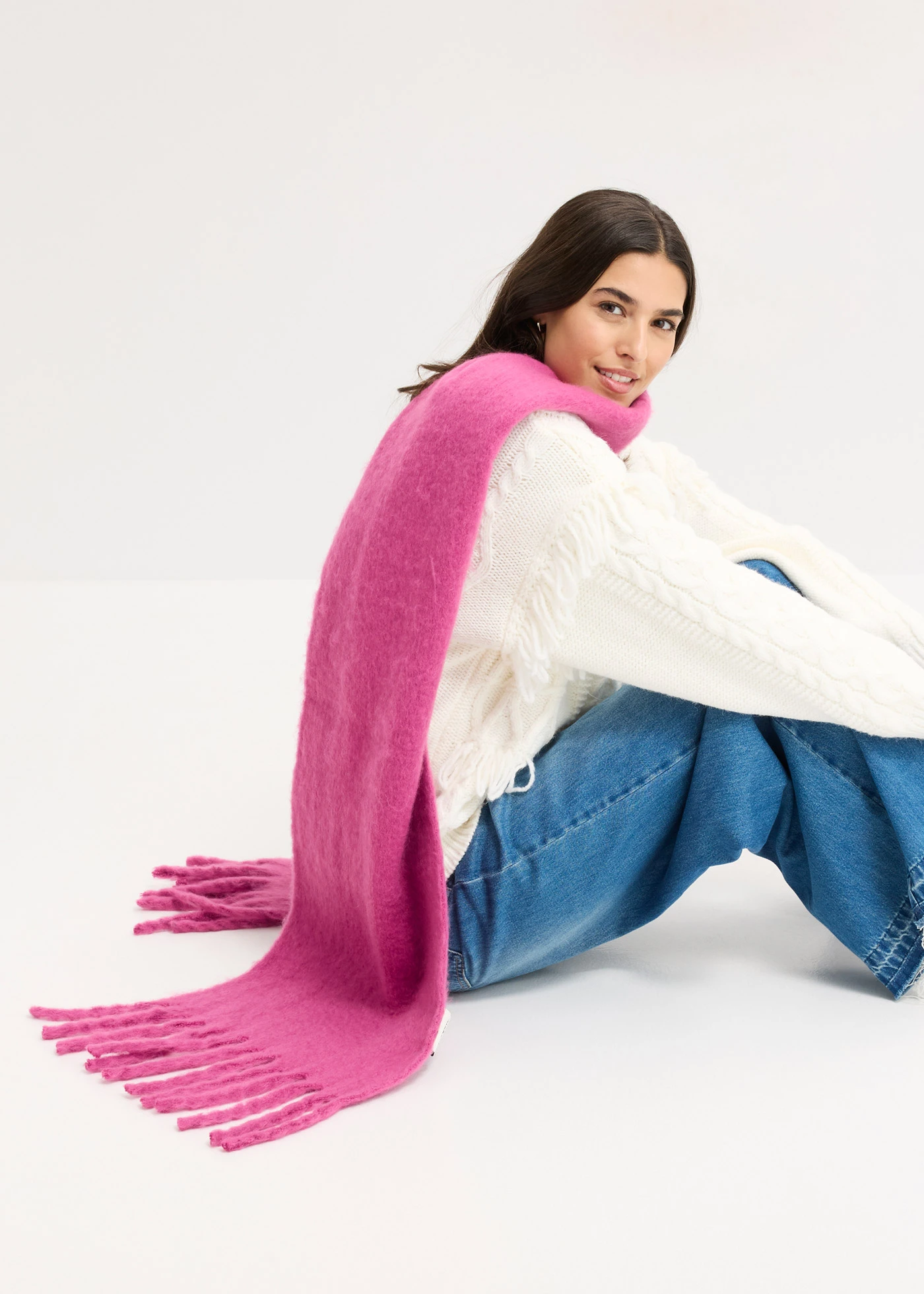 Șal • fucsia închis • magazin bonprix