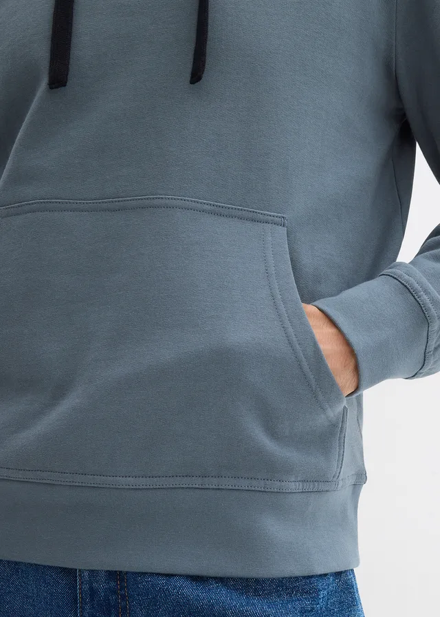 Hoodie van katoen • grijsblauw • product-page.page-title-suffix