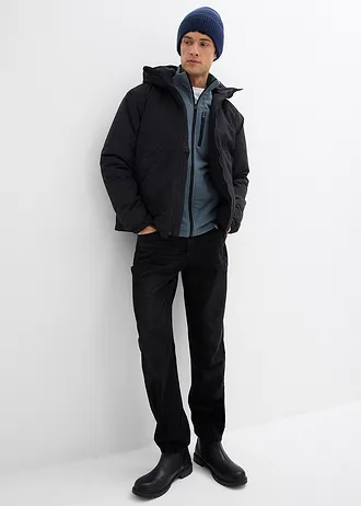 Nepromokavá funkční bunda s hřejivou podšívkou • černá • bonprix obchod