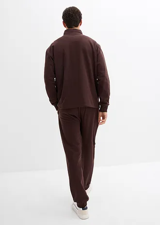 Joggingpak (2-dlg. set) • donkerbruin • bonprix online shop