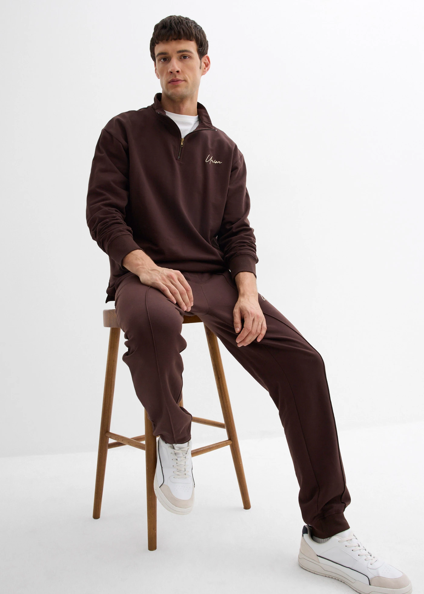 Survêtement (ens. 2 pces) • marron foncé • Boutique bonprix