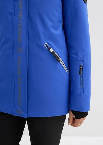 Kurtka narciarska wodoodporna • błękit kamieni szlachetnych • sklep bonprix