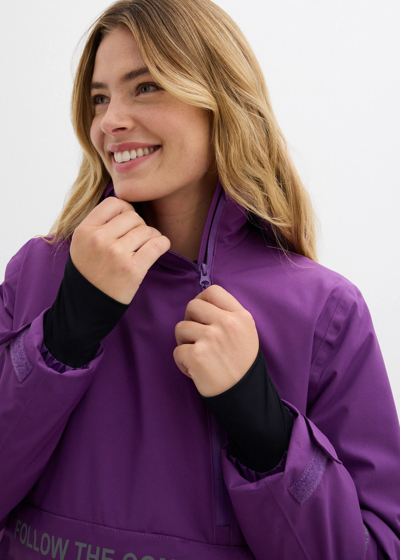 Větrovka s podšívkou • sytě fialková • bonprix obchod