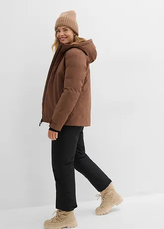 Veste de ski avec pare-neige, Couleur: marron clair