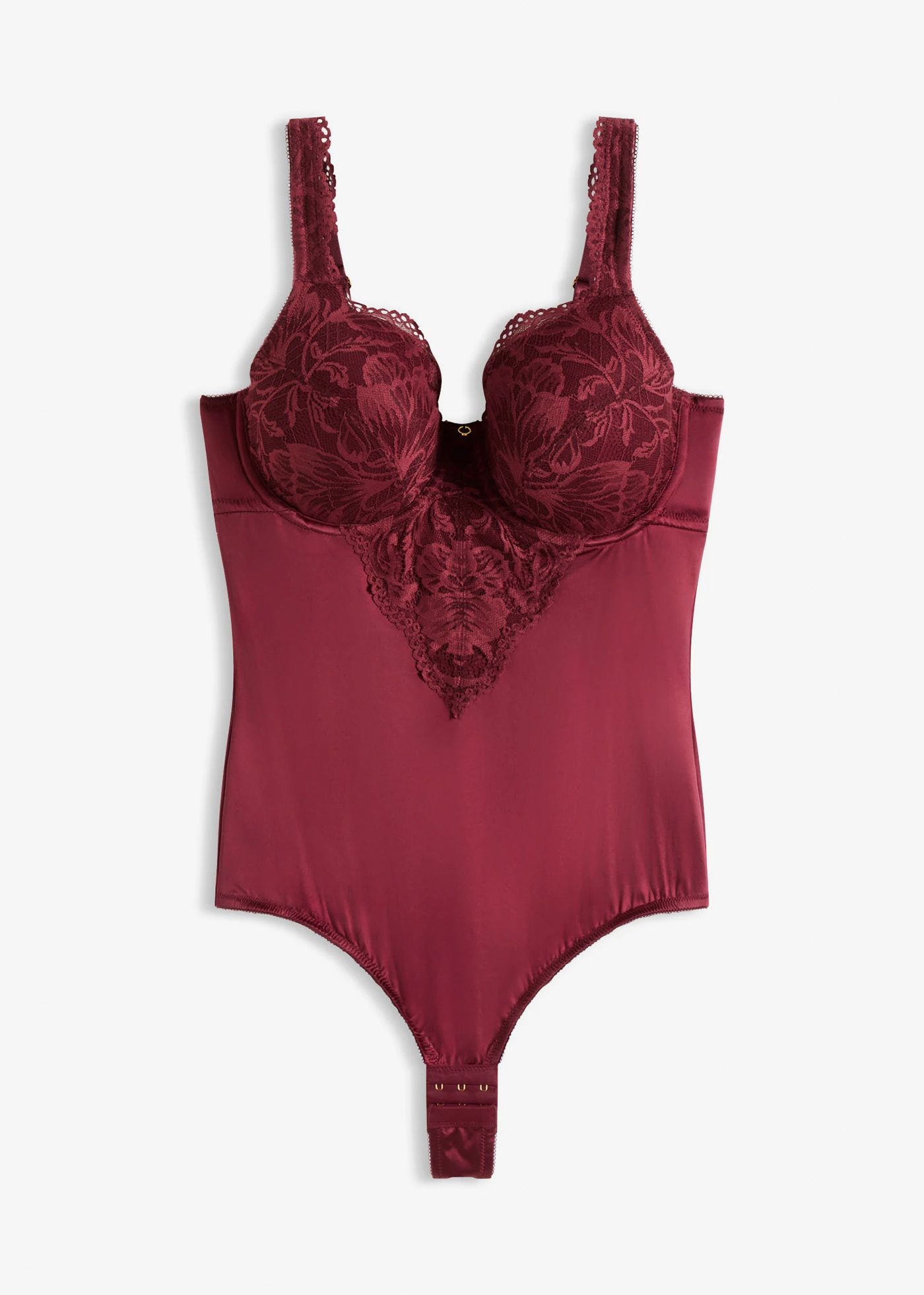 Body-string cu bretele vătuite • mov-afină • magazin bonprix