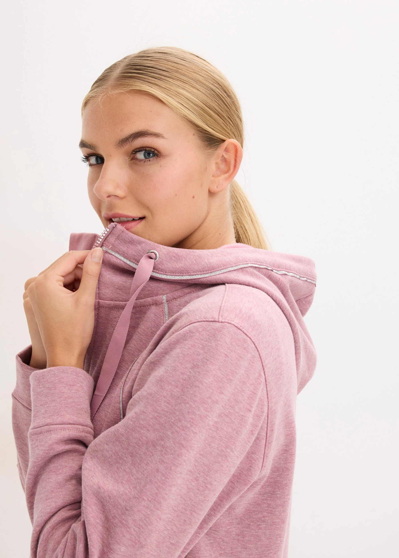 Termo sportovní bunda, rychleschnoucí • růžová melír • bonprix obchod