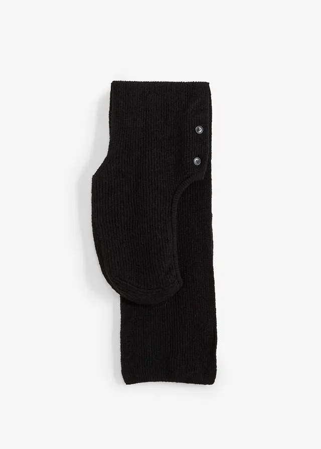 Écharpe à capuche, Couleur: noir