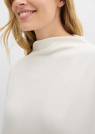 Midi šaty z viskózové směsi • perlově bílá • bonprix obchod