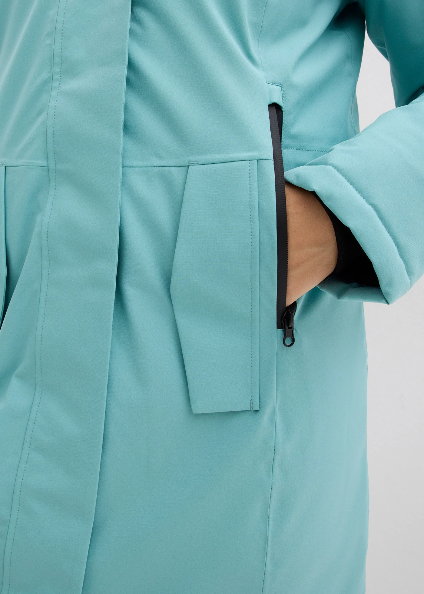 Parka technique déperlante • turquoise clair • Boutique bonprix