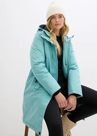 Parka technique déperlante • turquoise clair • Boutique bonprix