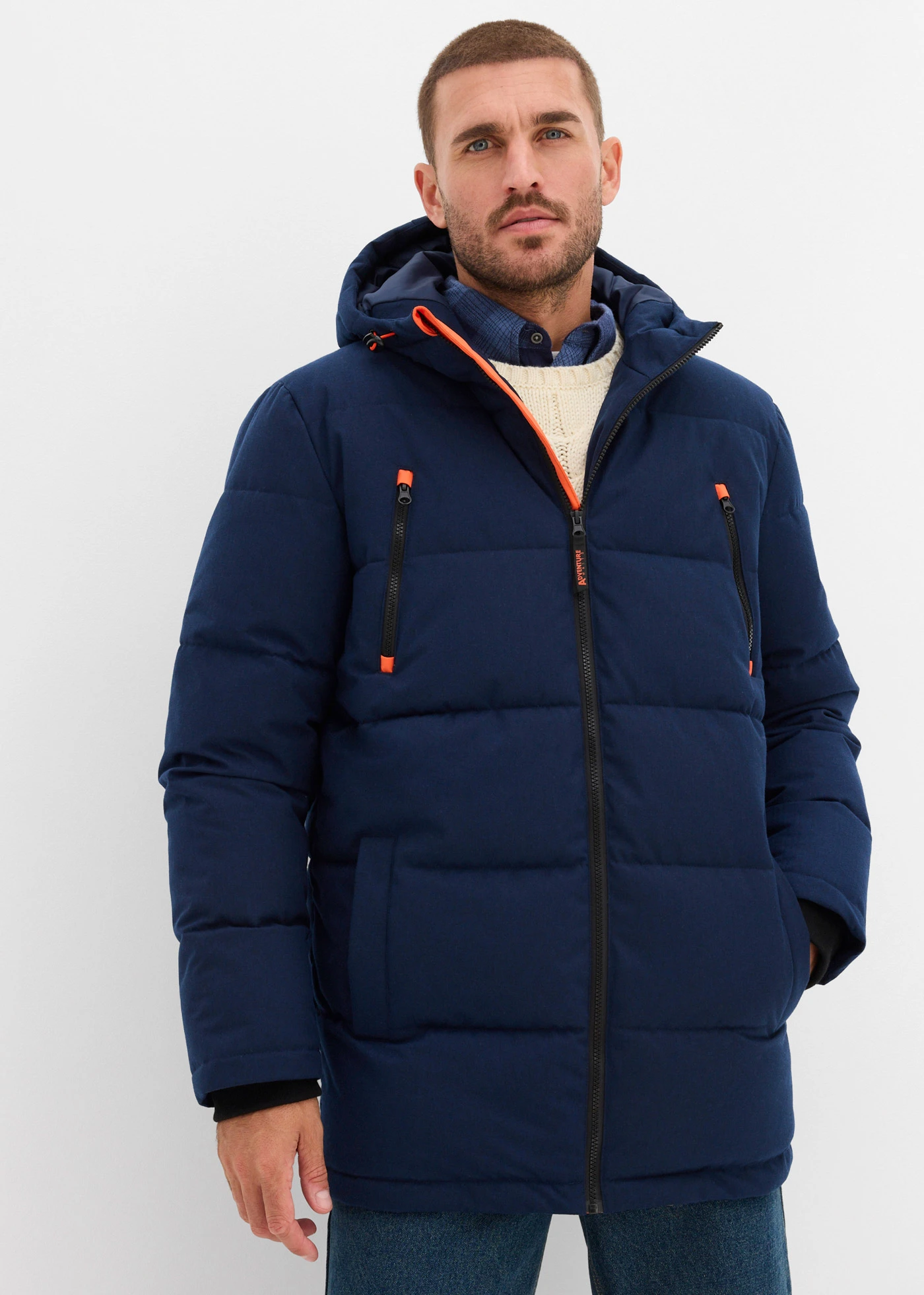 Waterafstotende outdoor winterjas • donkerblauw • bonprix online shop