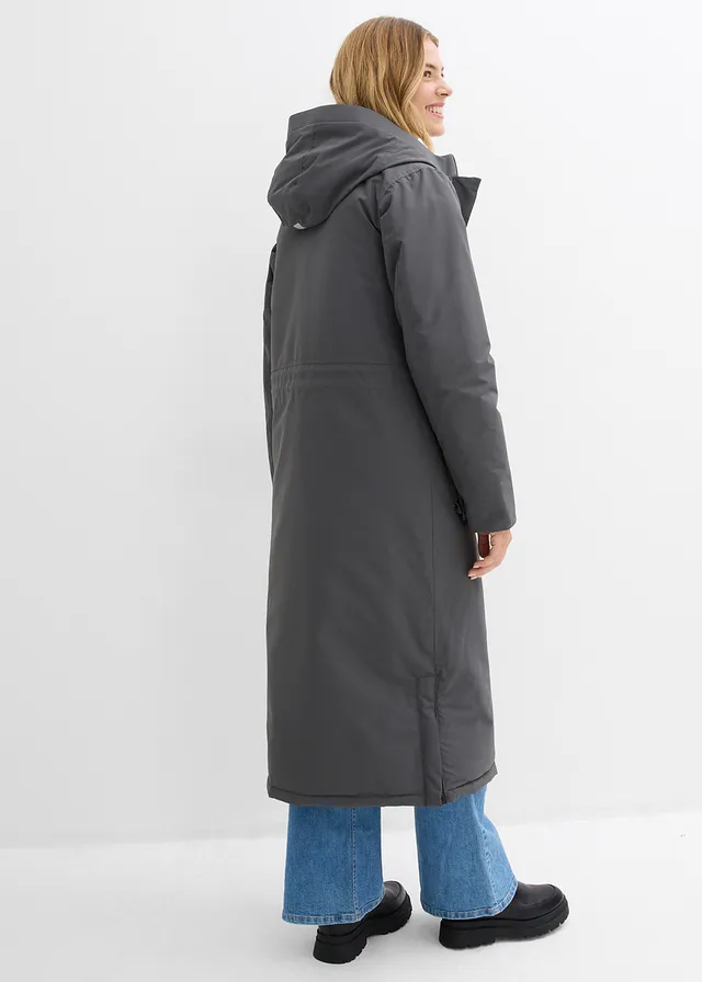 Manteau technique imperméable, Couleur: anthracite