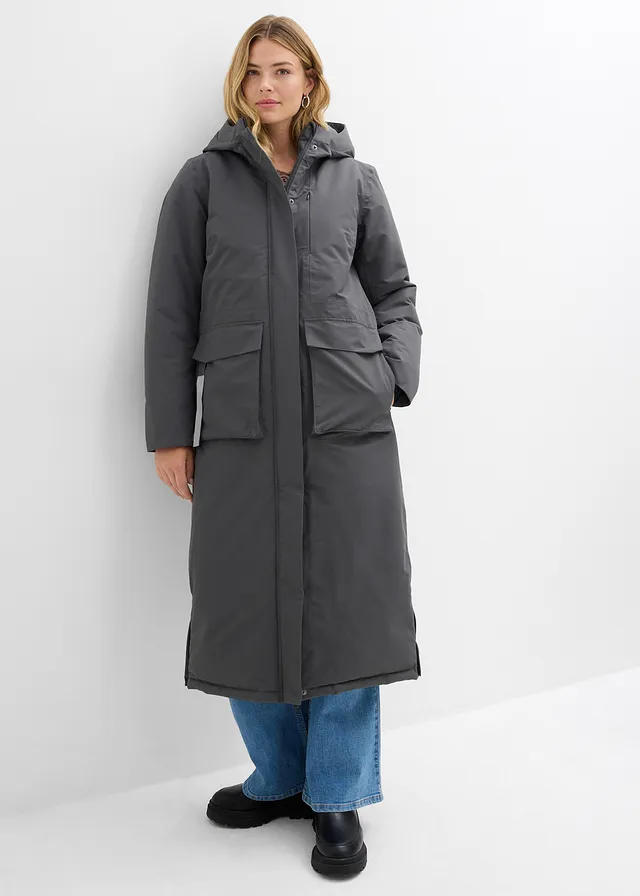 Manteau technique imperméable, Couleur: anthracite
