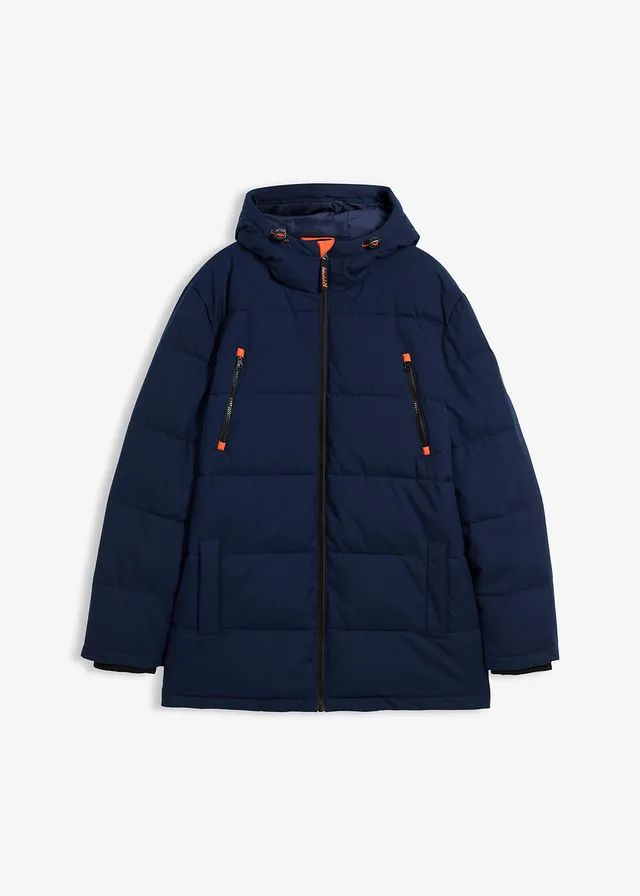 Geacă funcțională matlasată din material impermeabil, căptușeală călduroasă