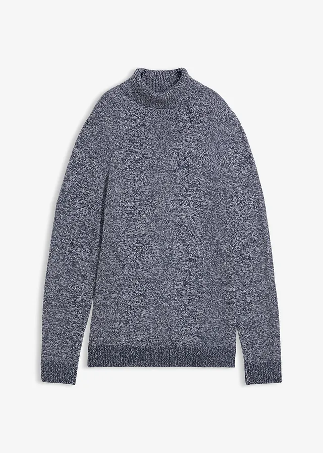 Coltrui met katoen, Kleur: donkerblauw-wit gemêleerd