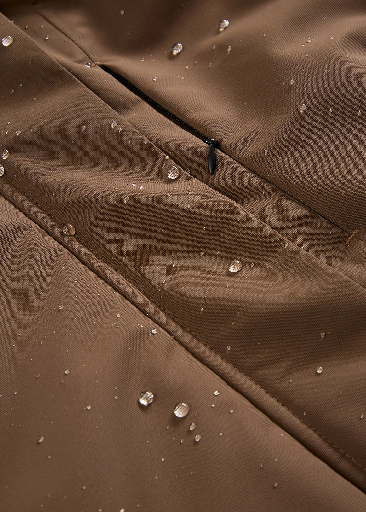 Nepromokavý funkční kabát • hliněná hnědá • bonprix obchod