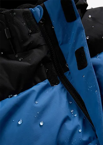 Doudoune déperlante avec doublure en polaire • bleu-noir • Boutique bonprix