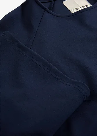 Cape à manches longues • bleu foncé • Boutique bonprix