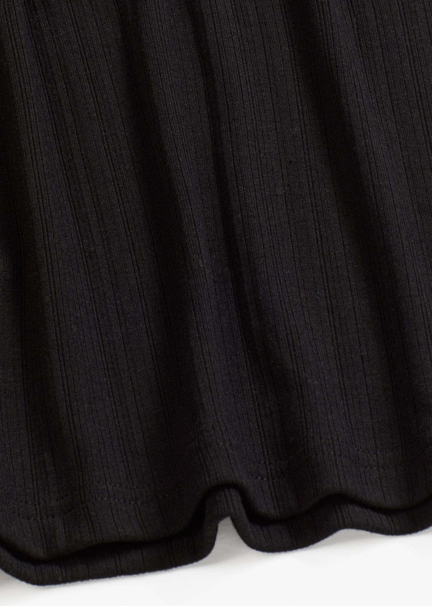 Vrúbkované tričko s dlhým rukávom • čierna • obchod bonprix