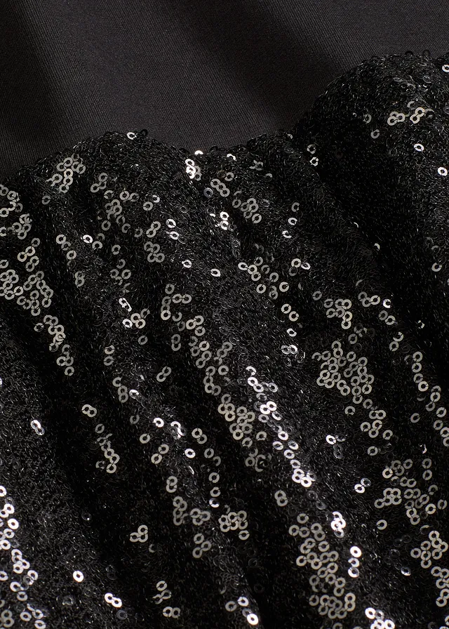 Robe à sequins en jersey milano confortable • noir • product-page.page-title-suffix