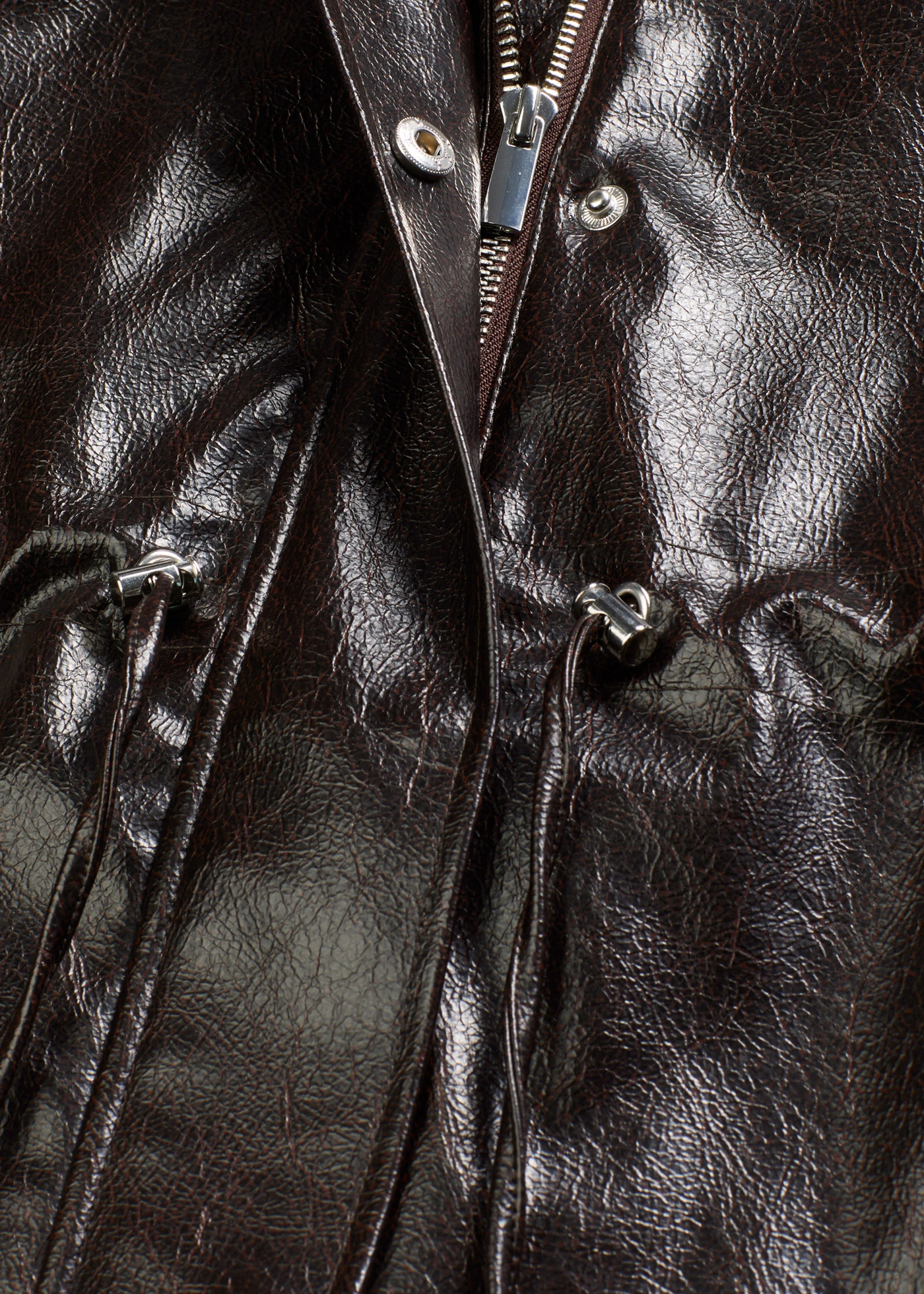 Geacă de imitație de piele • maro închis • magazin bonprix