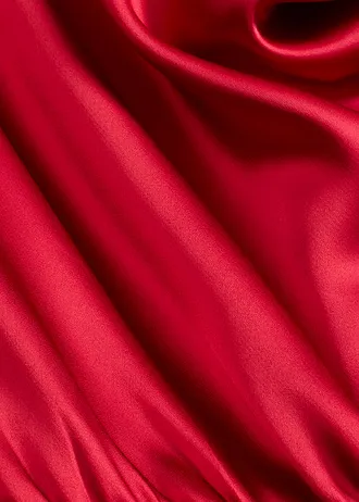 Robe midi en satin brillant • rouge piment • Boutique bonprix