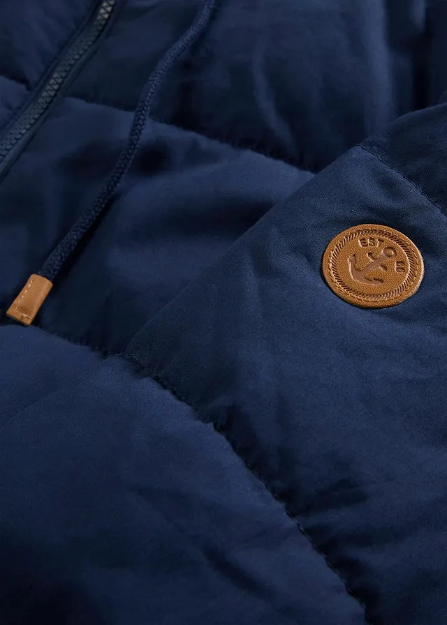 Veste matelassée style blouson • bleu foncé • product-page.page-title-suffix