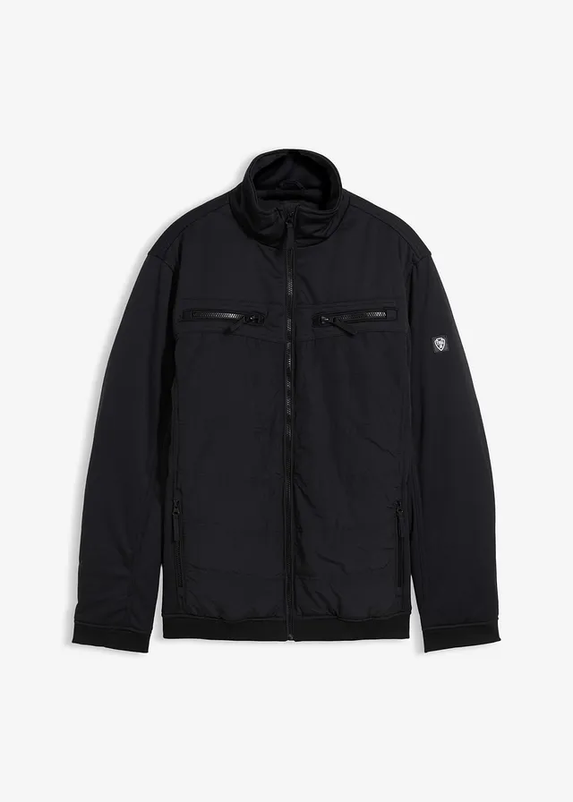 Geacă de iarnă din softshell în stil bluzon