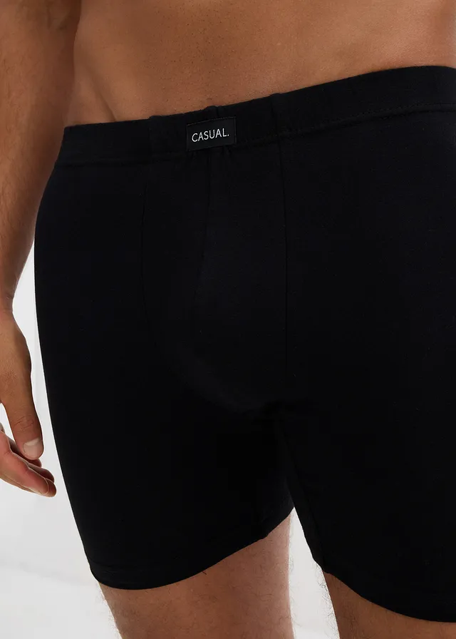 Lot de 5 boxers midi coton • noir • product-page.page-title-suffix