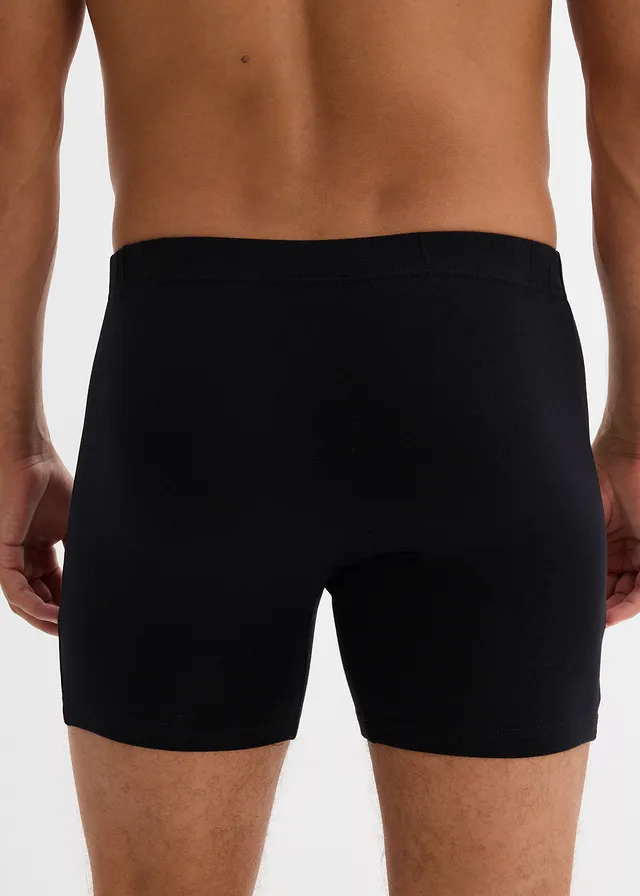 Lot de 5 boxers midi coton • noir • product-page.page-title-suffix