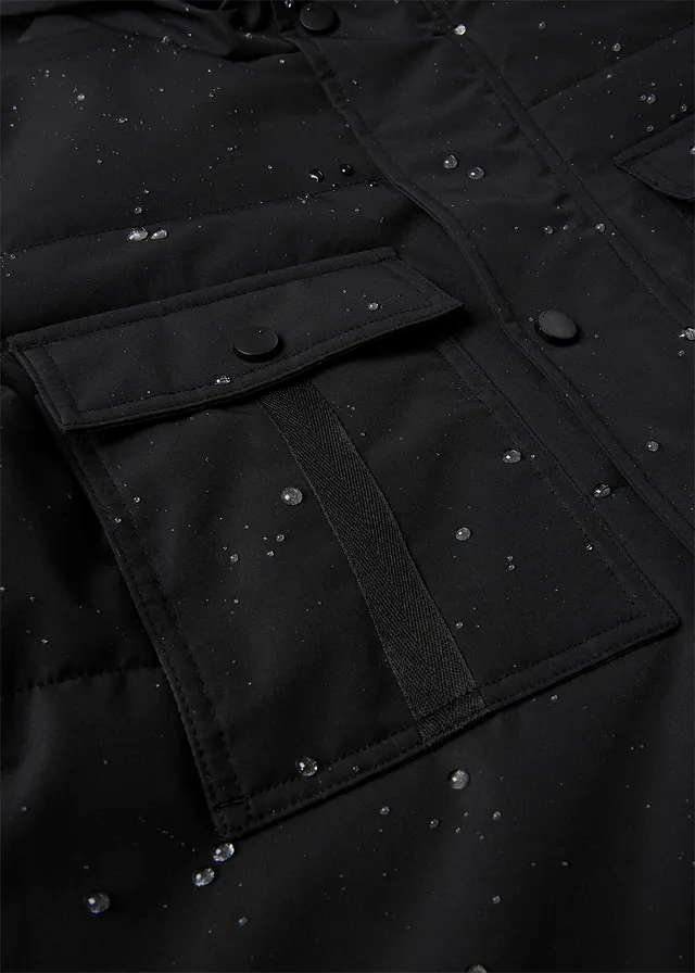 Outdoor parka met praktische zakken, waterafstotend • zwart • product-page.page-title-suffix
