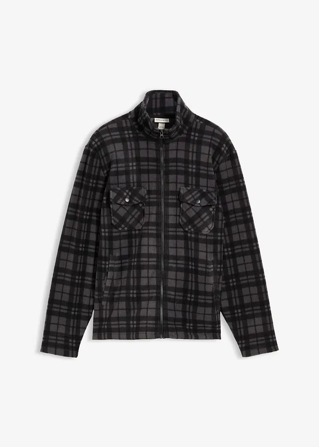 Flísová bunda so stojačikom